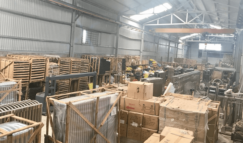 Khu vực nhà xưởng sản xuất của FU-DOOR