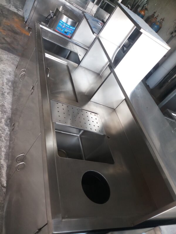 quầy pha chế inox